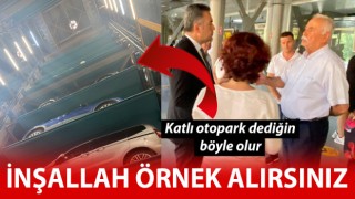 Çanakkale Belediyesinden tam otomasyonlu otoparka inceleme ziyareti