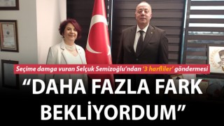 Seçime damga vuran Selçuk Semizoğlu’ndan ‘3 harfliler’ göndermesi: “Daha fazla fark bekliyordum”