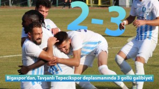 Bigaspor 3 puanı 3 golle aldı