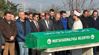 Başkan Gapran’dan babasına son görev