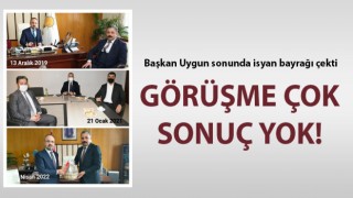 Başkan Uygun isyan etti: “Kredi almayan belediye kalmadı, biz hala bekletiliyoruz”