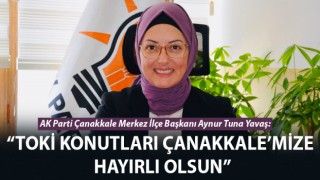 Başkan Yavaş: “TOKİ konutları Çanakkale’mize hayırlı olsun”