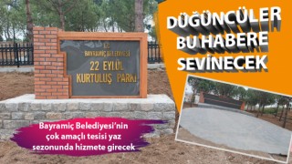 Bayramiç Belediyesi’nden çok amaçlı tesis