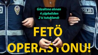 Çanakkale’de FETÖ operasyonuna 2 tutuklama