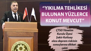 Şakir Kutluay olası deprem riskinin sonuçlarına dikkat çekti: “Çanakkale’de yıkılma tehlikesi bulunan yüzlerce konut mevcut”