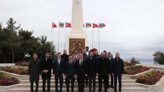 Çanakkale’de Azerbaycan Anıtı açıldı
