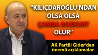 Ayhan Gider: “Kılıçdaroğlu’ndan olsa olsa çakma bozkurt olur”