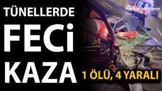 Çanakkale’de Ayvacık-Küçükkuyu tünelinde trafik kazası: 1 ölü, 4 yaralı