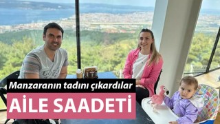 Gürcü çiftinin aile saadeti