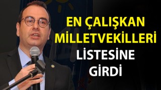 Rıdvan Uz en çalışkan milletvekilleri listesine girdi