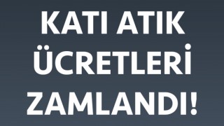 Çanakkale Beldiyesi'nden katı atık ücretlerine zam!