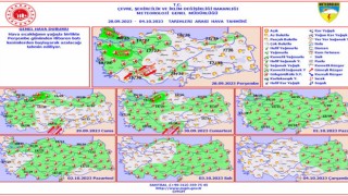 Çanakkale’de hava sıcaklığı düşüşe geçecek: Kuvvetli yağış uyarısı da var!