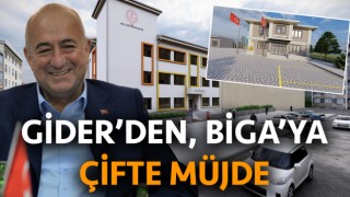 Gider’den, Biga’ya çifte müjde