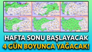 Çanakkale 4 gün boyunca yağış alacak!