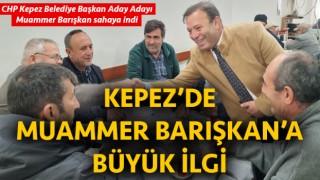 Muammer Barışkan’a Kepez’de büyük ilgi