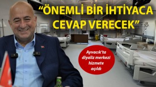 AK Partili Gider: “Ayvacık Diyaliz Merkezi önemli bir ihtiyaca cevap verecek”