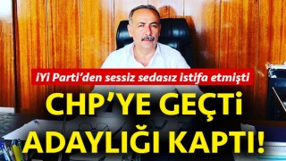 CHP’ye geçti, adaylığı kaptı!