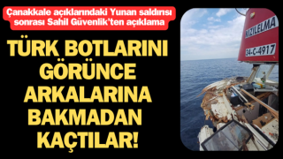 Çanakkale açıklarındaki Yunan saldırısına Sahil Güvenlik’ten açıklama