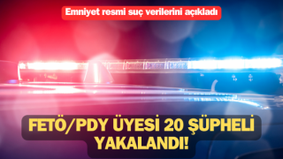 Çanakkale’de FETÖ/PDY üyesi 20 şüpheli yakalandı!