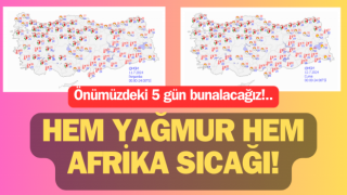 Çanakkale’ye hem yağmur hem Afrika sıcağı!