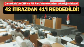 Çanakkale’de CHP ve AK Parti’nin ekoturizm ortaklığı sürüyor!