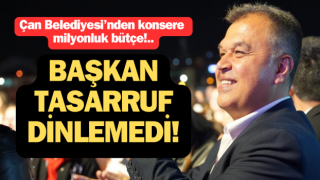 Başkan tasarruf dinlemedi: Çan Belediyesi’nden konsere milyonluk bütçe!