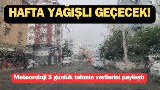 Çanakkale’de hafta yağışlı geçecek!