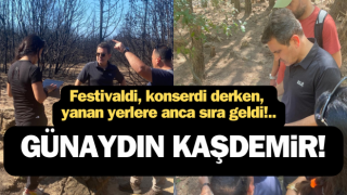 Günaydın Kaşdemir: Festivaldi, konserdi derken, yanan yerlere anca sıra geldi!..